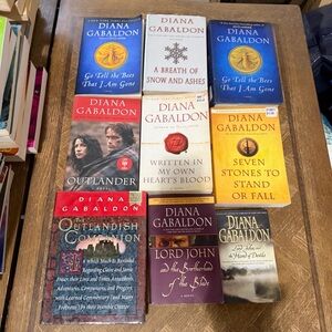 Diana Gabaldon Books (2 for $25)